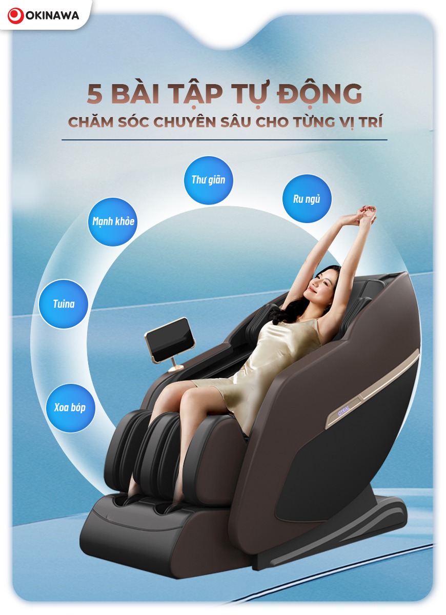 ghế massage Okinawa OS-163 3