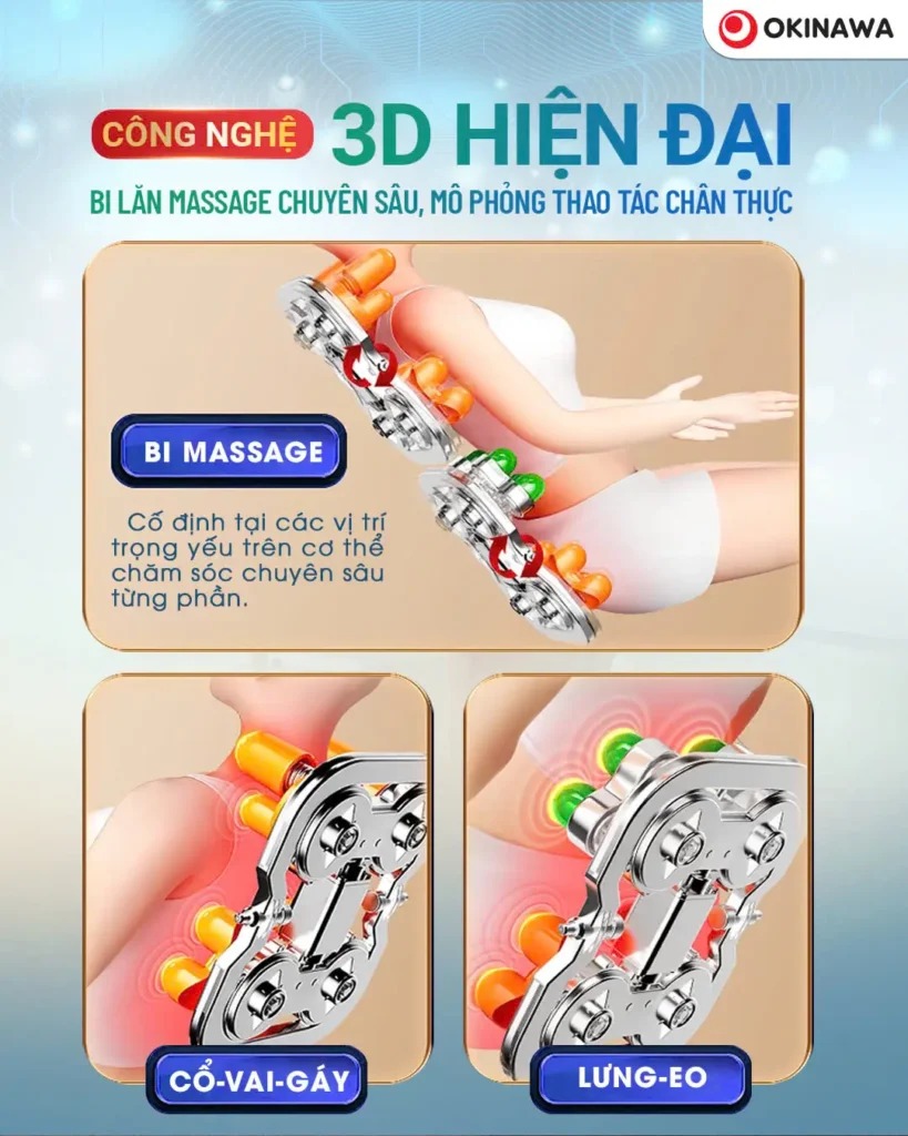 ghế massage Okinawa OS-165 2