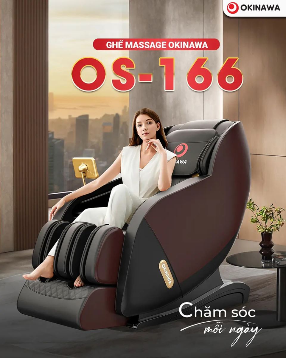ghế massage Okinawa OS-166 1