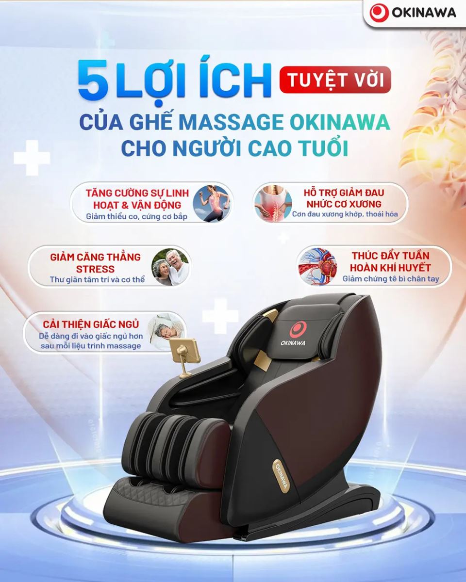 ghế massage Okinawa OS-166 2