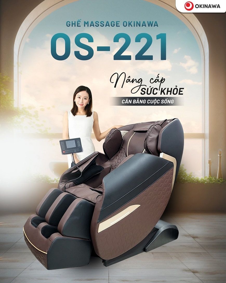 ghế massage Okinawa OS-221 1