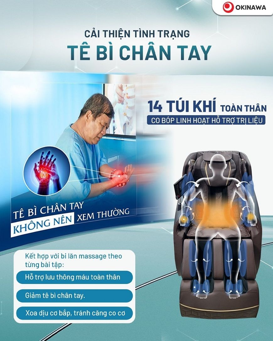 ghế massage Okinawa OS-221 5