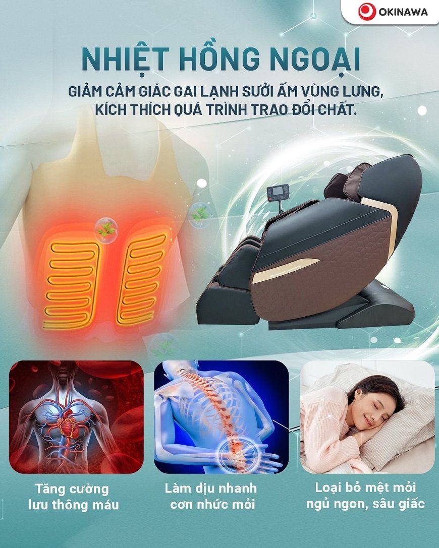 ghế massage Okinawa OS-221 6
