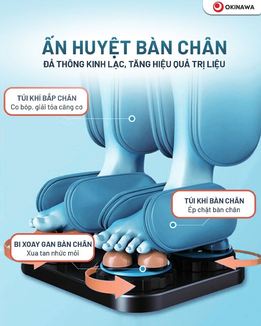 ghế massage Okinawa OS-221 9