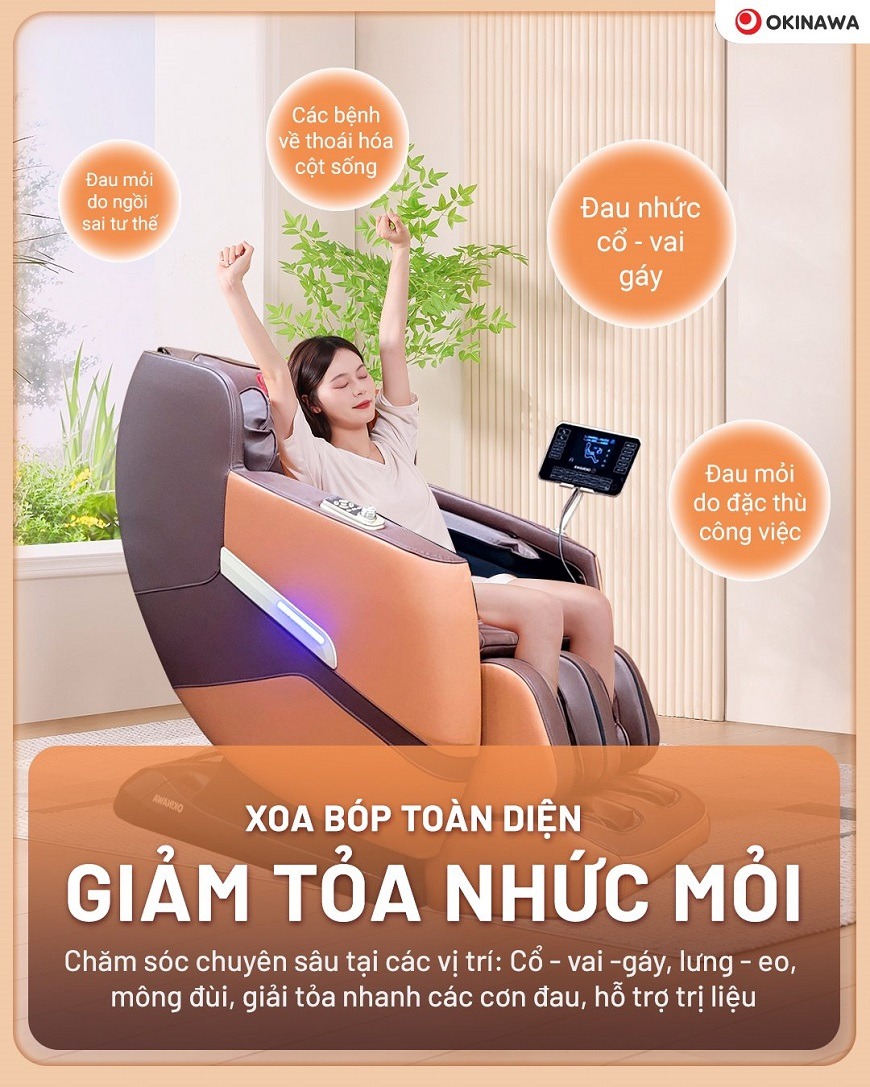 ghế massage Okinawa OS-259 5