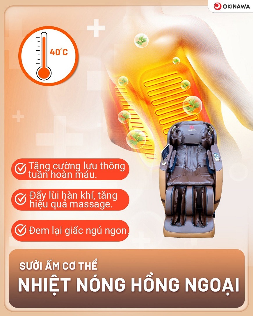 ghế massage Okinawa OS-259 7