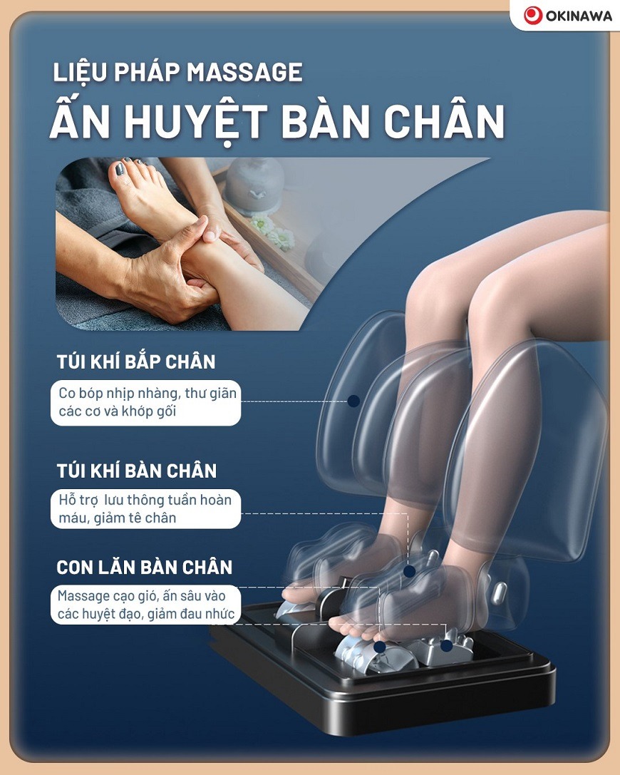 ghế massage Okinawa OS-259 8