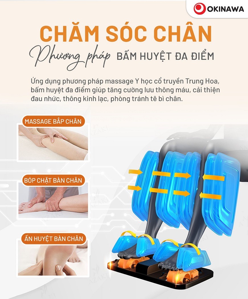 ghế massage Okinawa OS-262 10