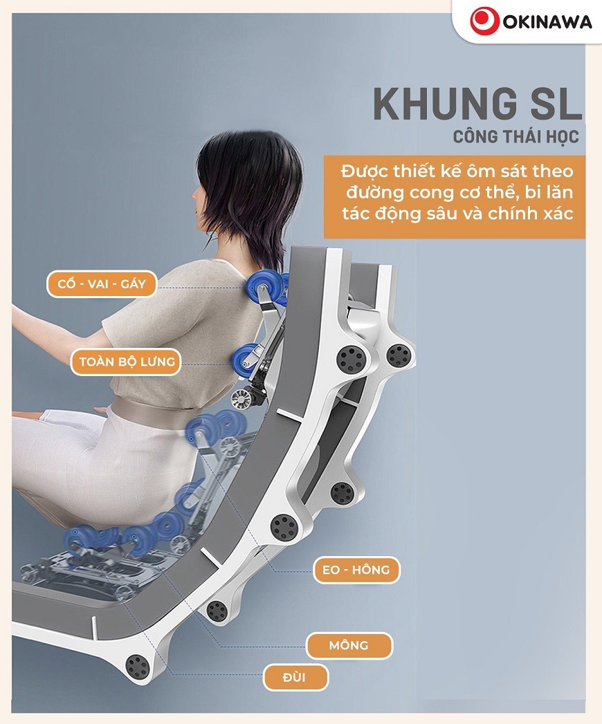 ghế massage Okinawa OS-262 5
