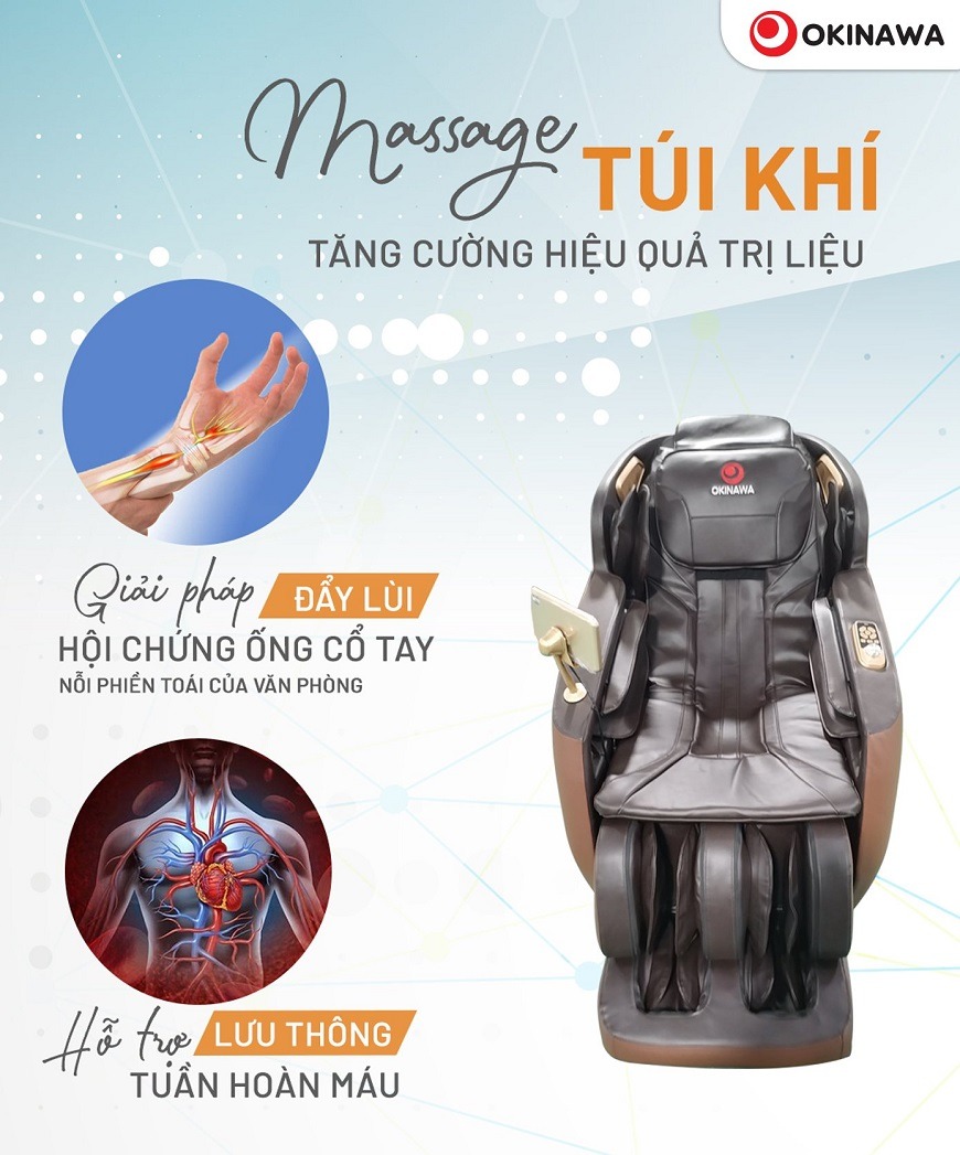 ghế massage Okinawa OS-262 7