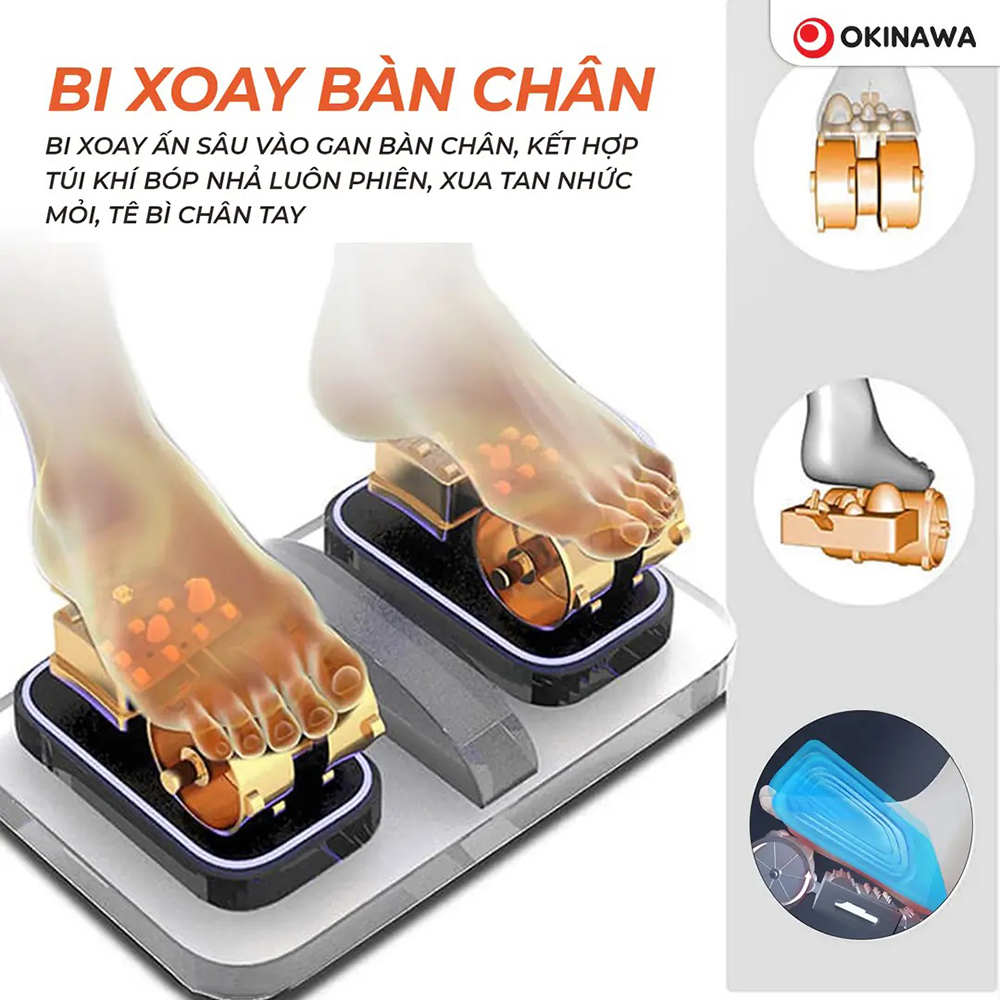ghế massage Okinawa OS-291 4
