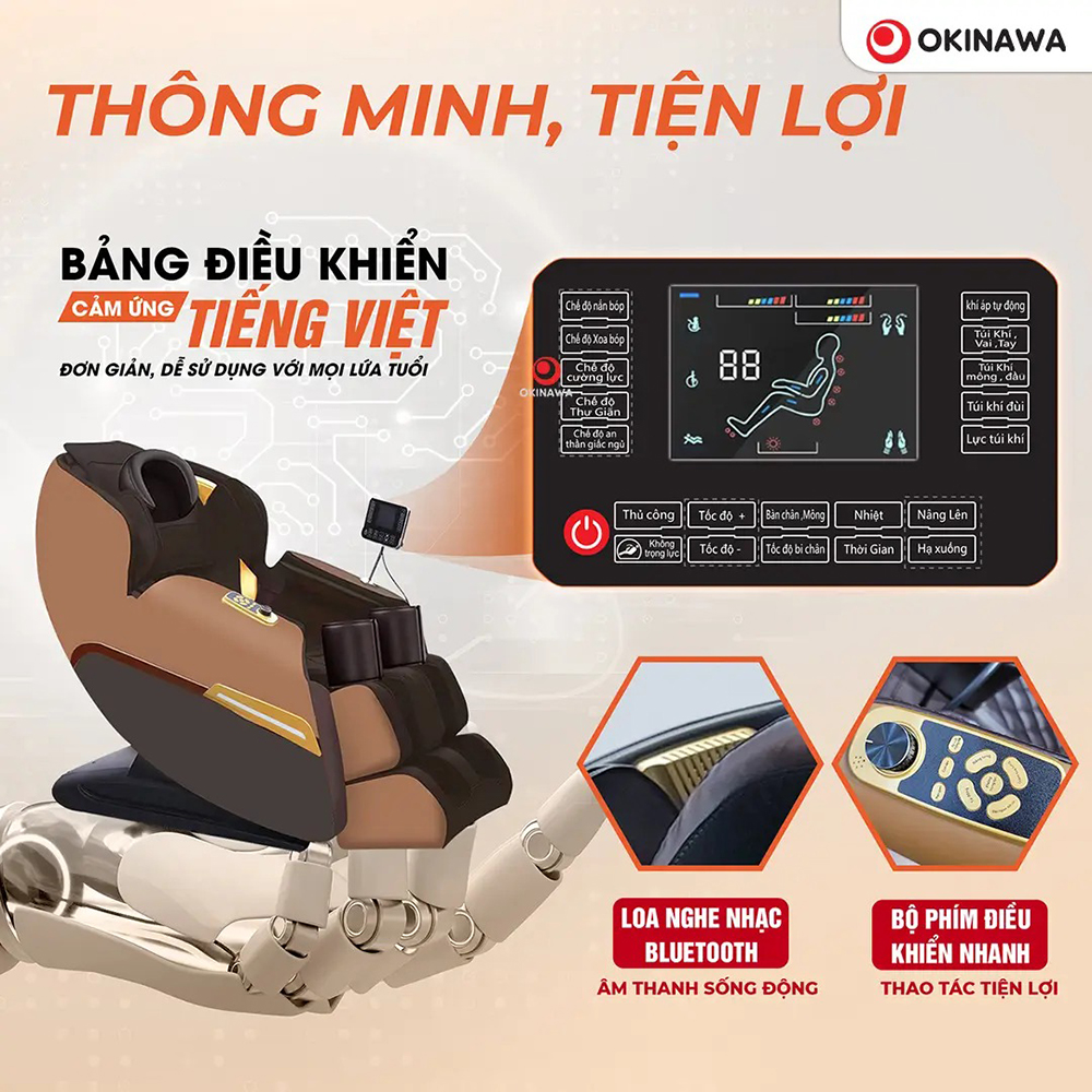 ghế massage Okinawa OS-291 7