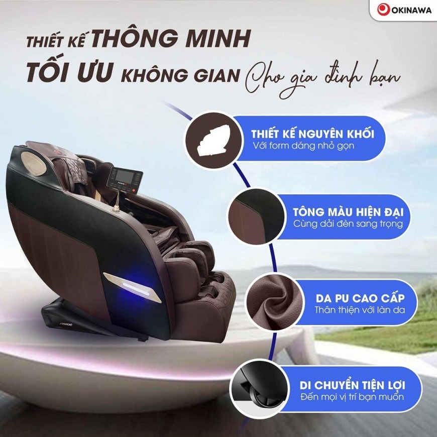 ghế massage Okinawa OS-301 PRO 7