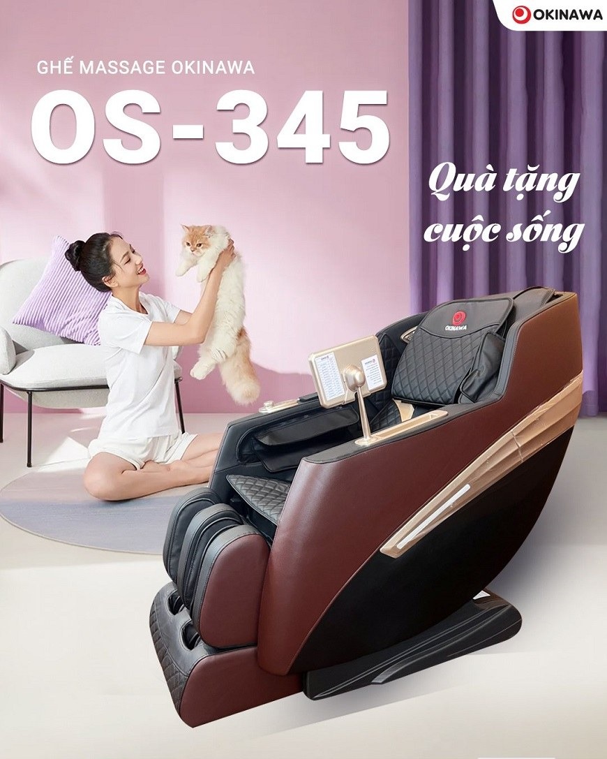ghế massage Okinawa OS-345 1