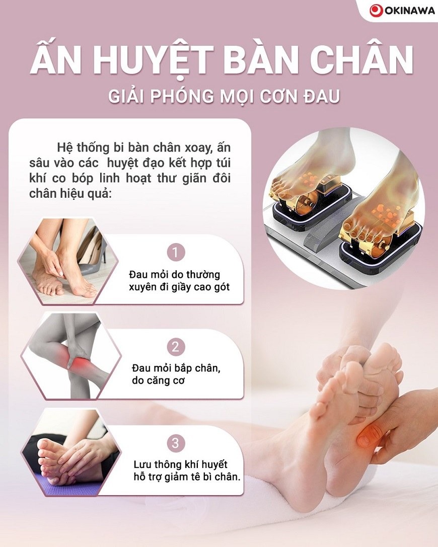 ghế massage Okinawa OS-345 10