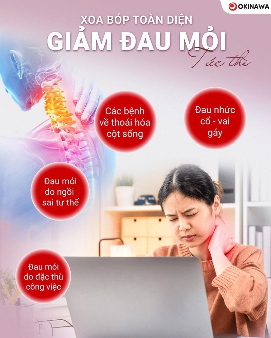 ghế massage Okinawa OS-345 7