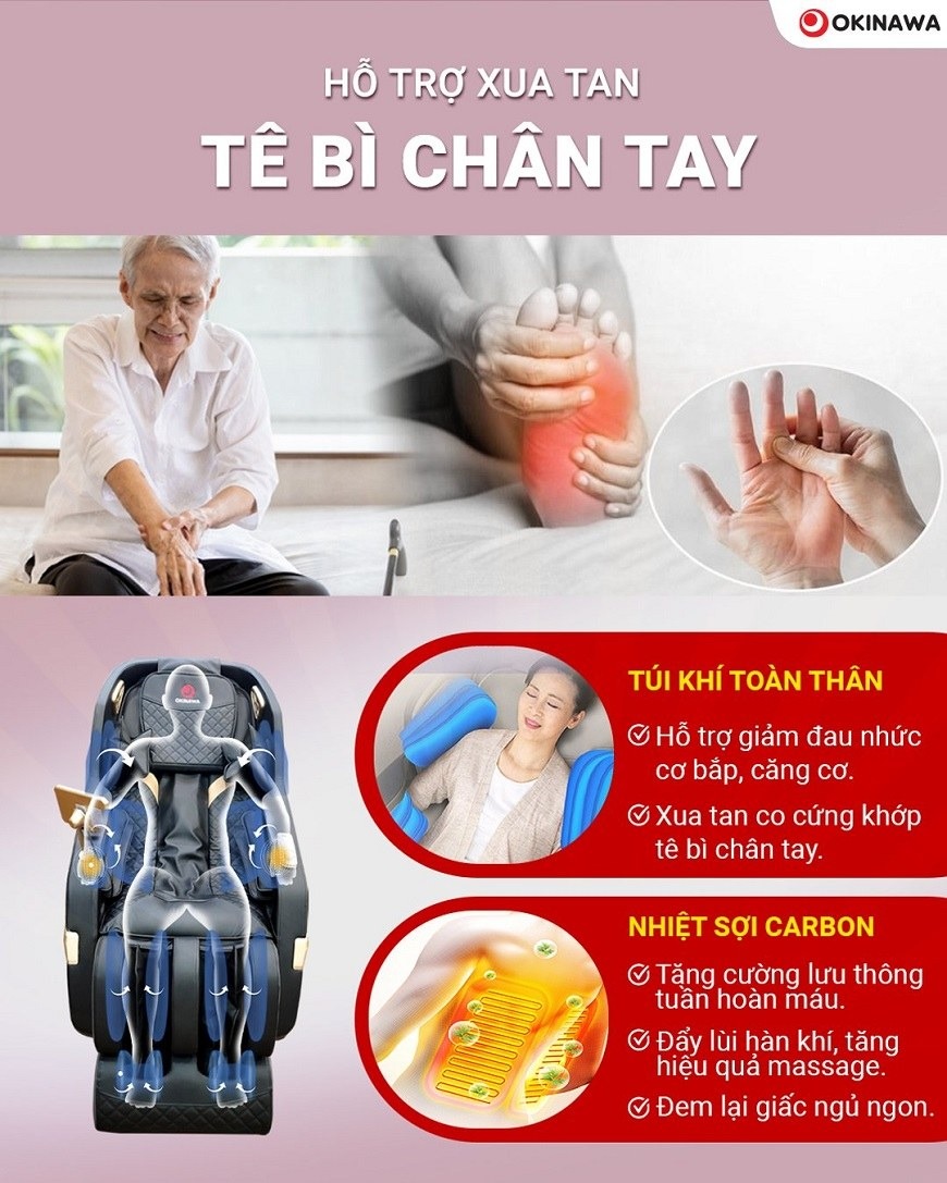 ghế massage Okinawa OS-345 8