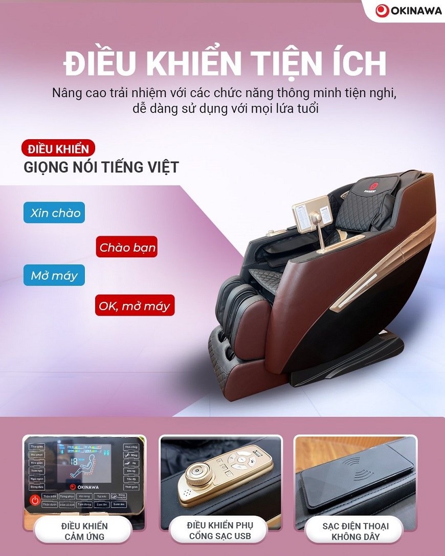 ghế massage Okinawa OS-345 9