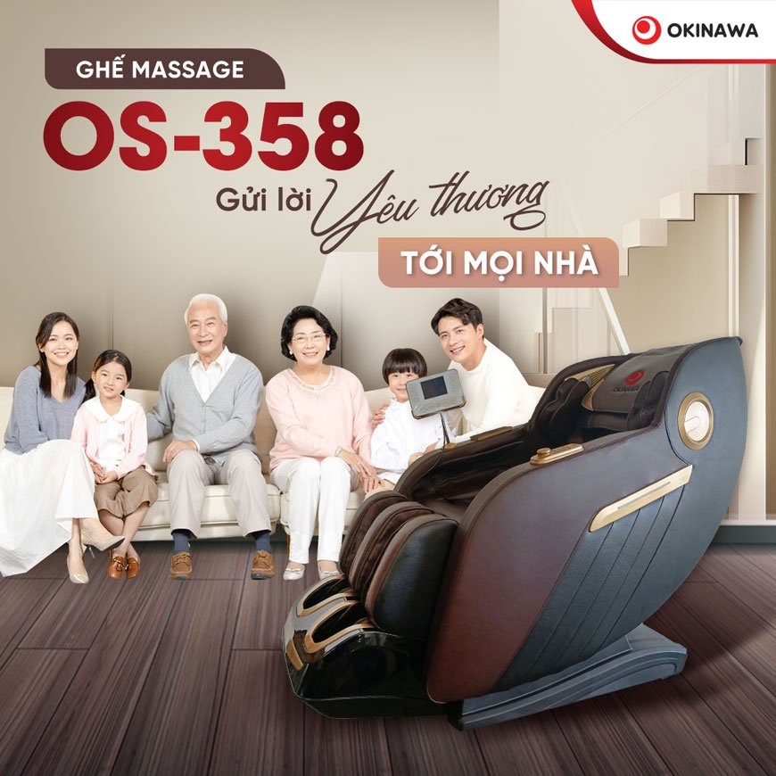 ghế massage Okinawa OS-358 1