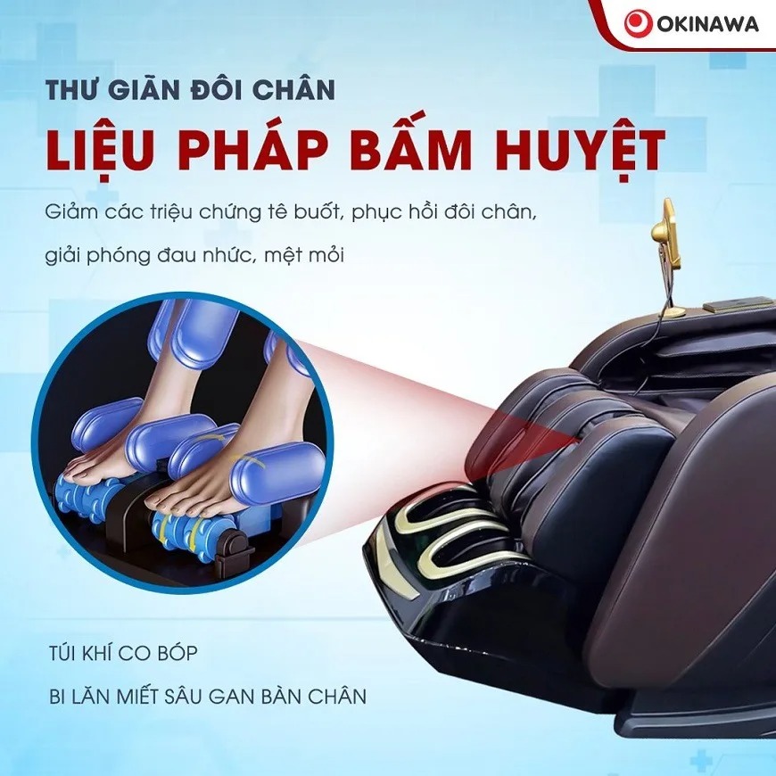 ghế massage Okinawa OS-358 10