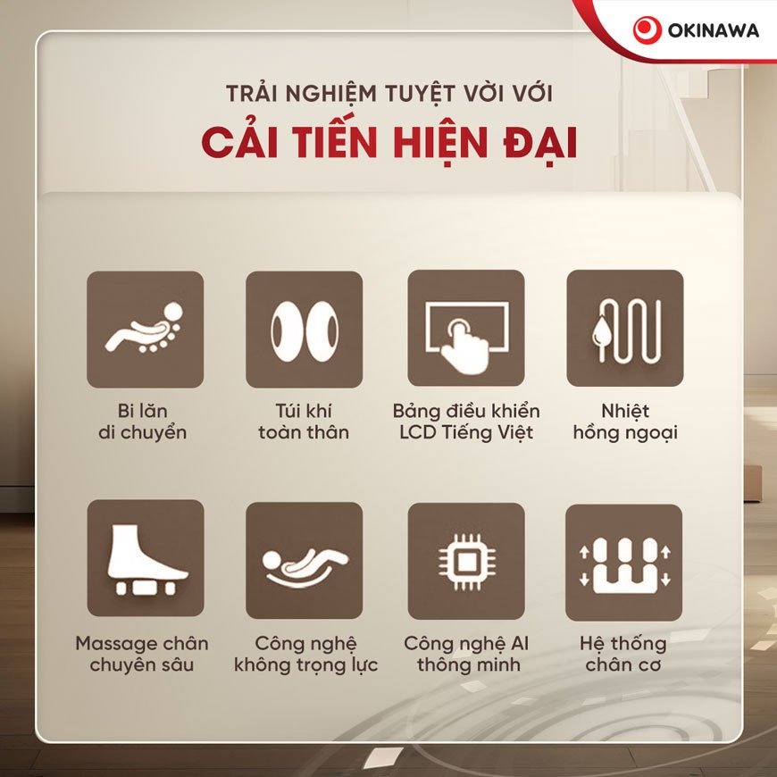ghế massage Okinawa OS-358 3