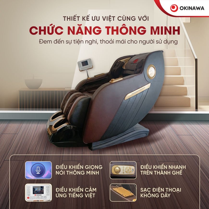 ghế massage Okinawa OS-358 4