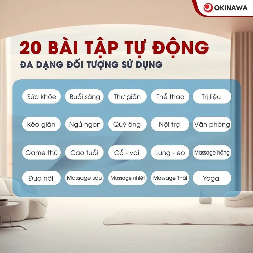 ghế massage Okinawa OS-358 5
