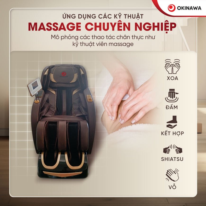 ghế massage Okinawa OS-358 6