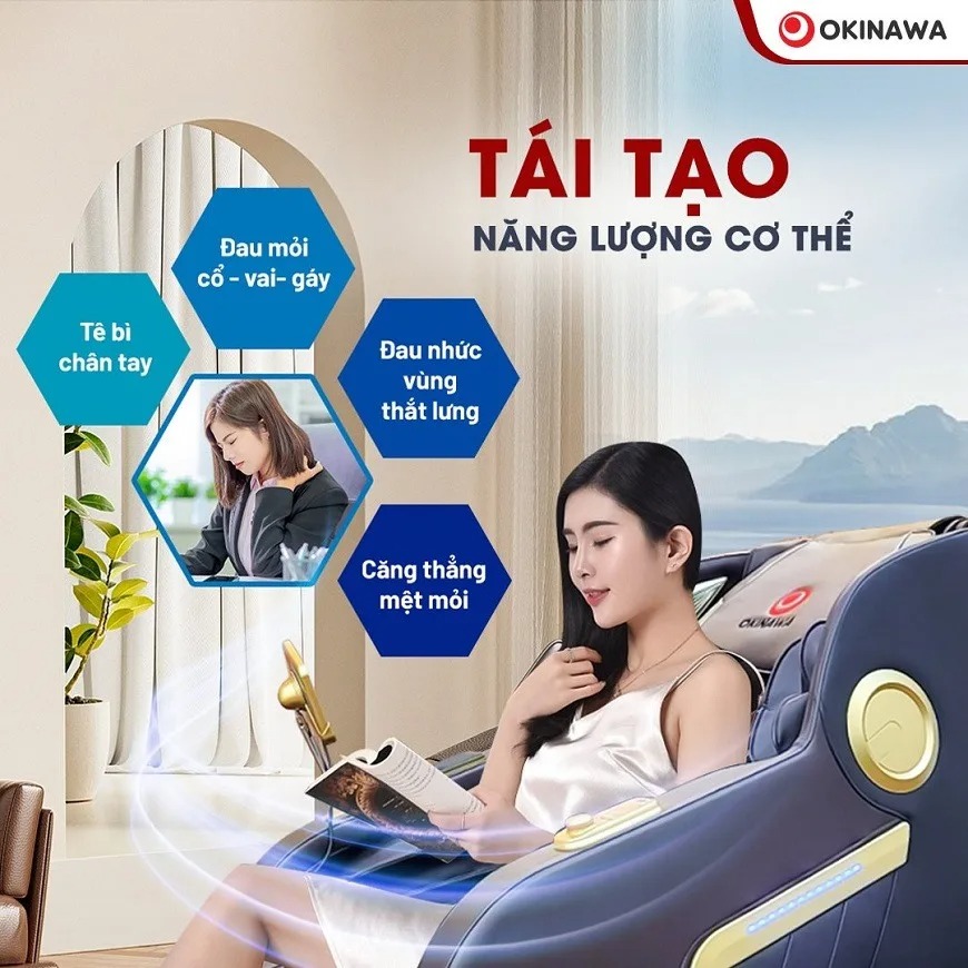 ghế massage Okinawa OS-358 7