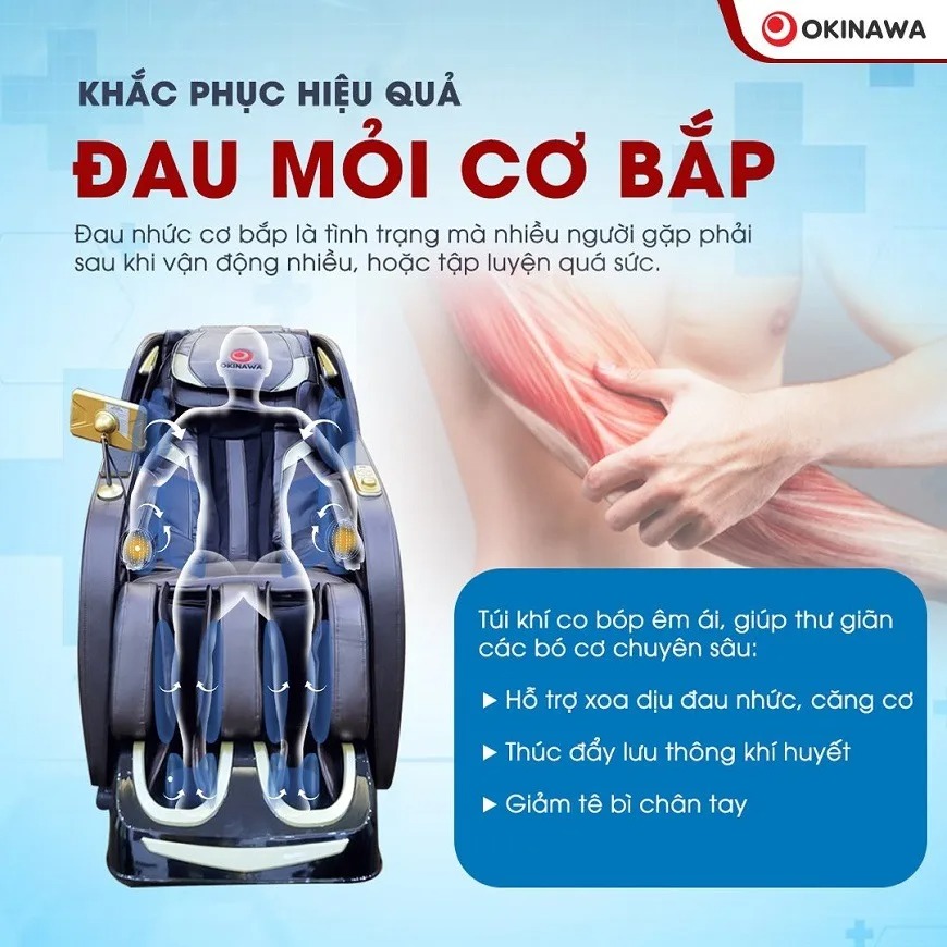 ghế massage Okinawa OS-358 8