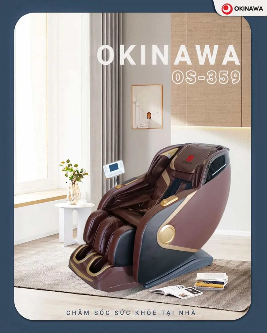 ghế massage Okinawa OS-359 12