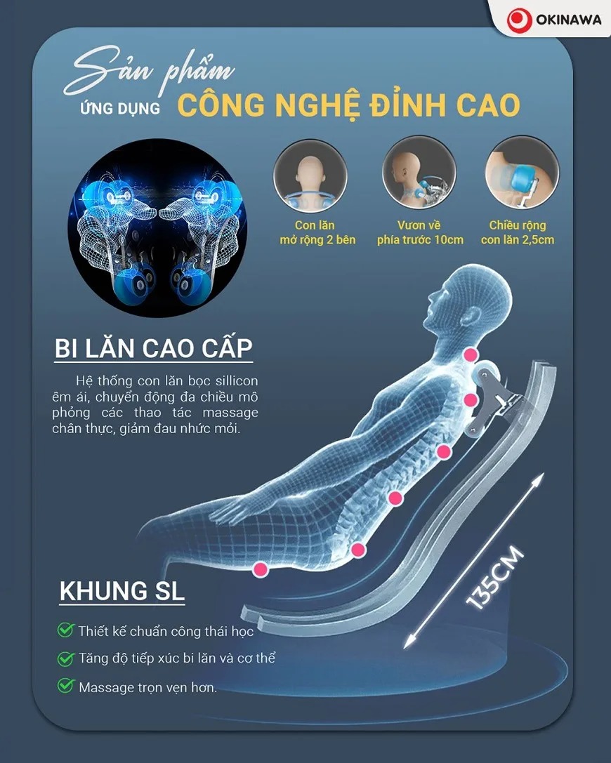ghế massage Okinawa OS-359 3