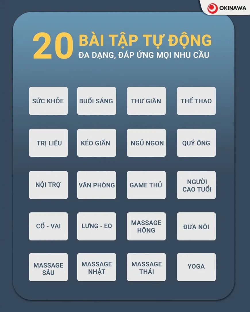ghế massage Okinawa OS-359 6