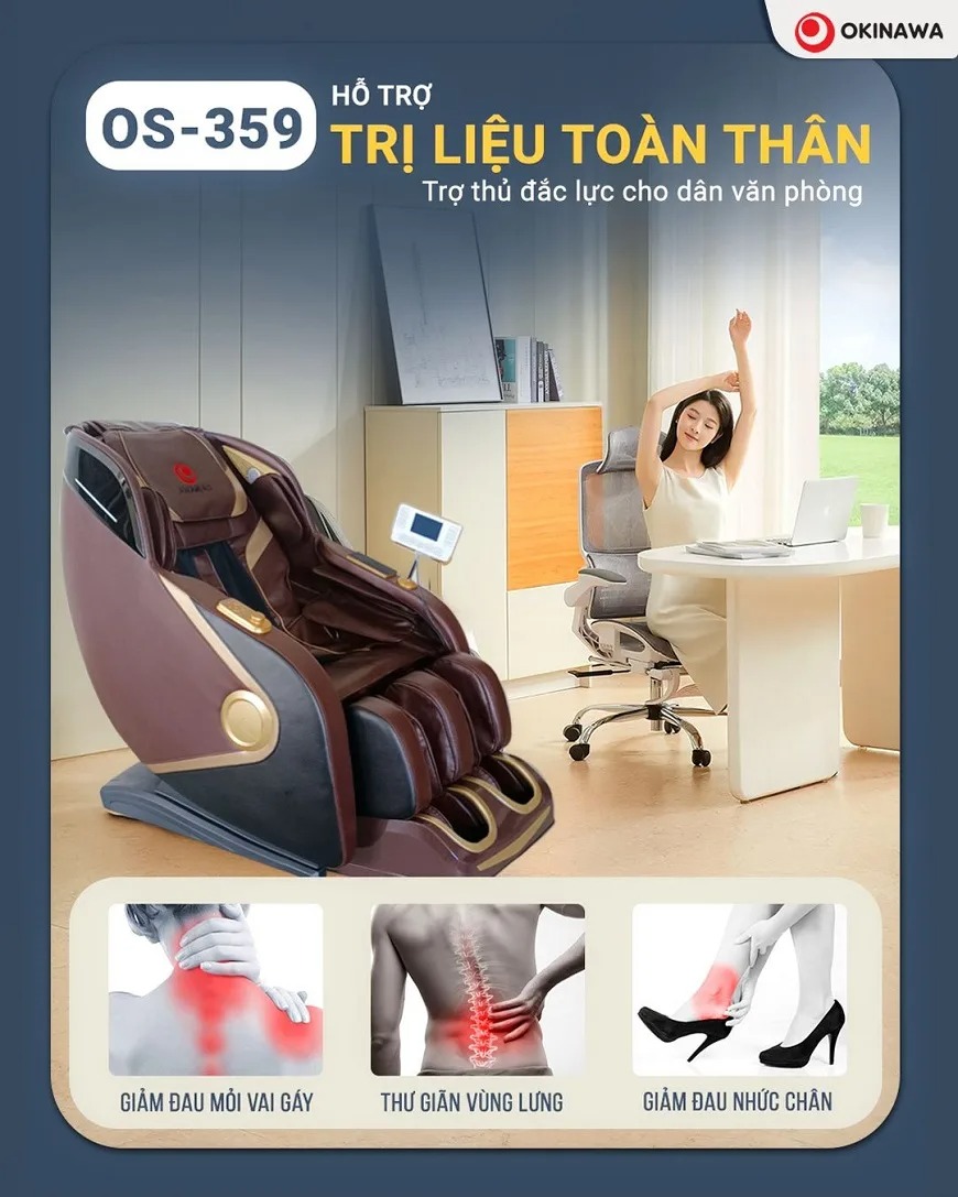 ghế massage Okinawa OS-359 7