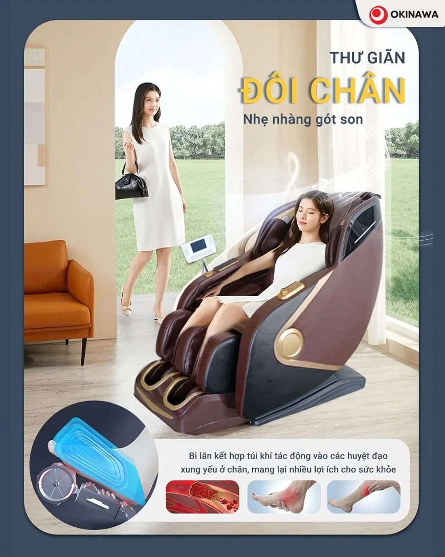 ghế massage Okinawa OS-359 9