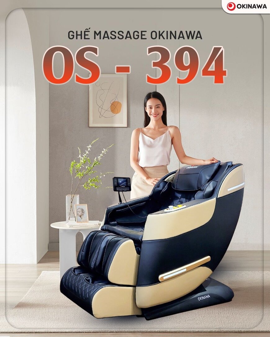 ghế massage Okinawa OS-394 PRO 1