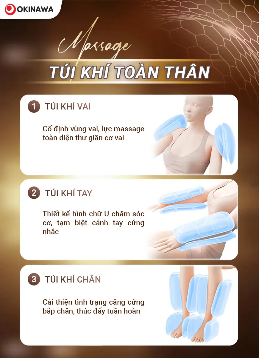 ghế massage Okinawa OS-398 10