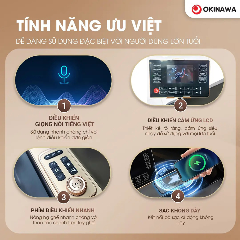 ghế massage Okinawa OS-399 10