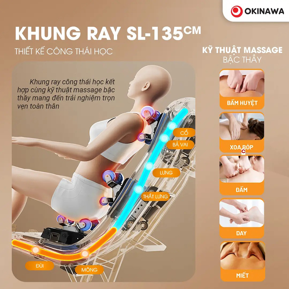 ghế massage Okinawa OS-399 3