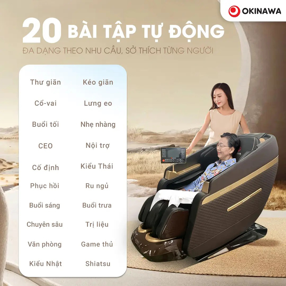 ghế massage Okinawa OS-399 4