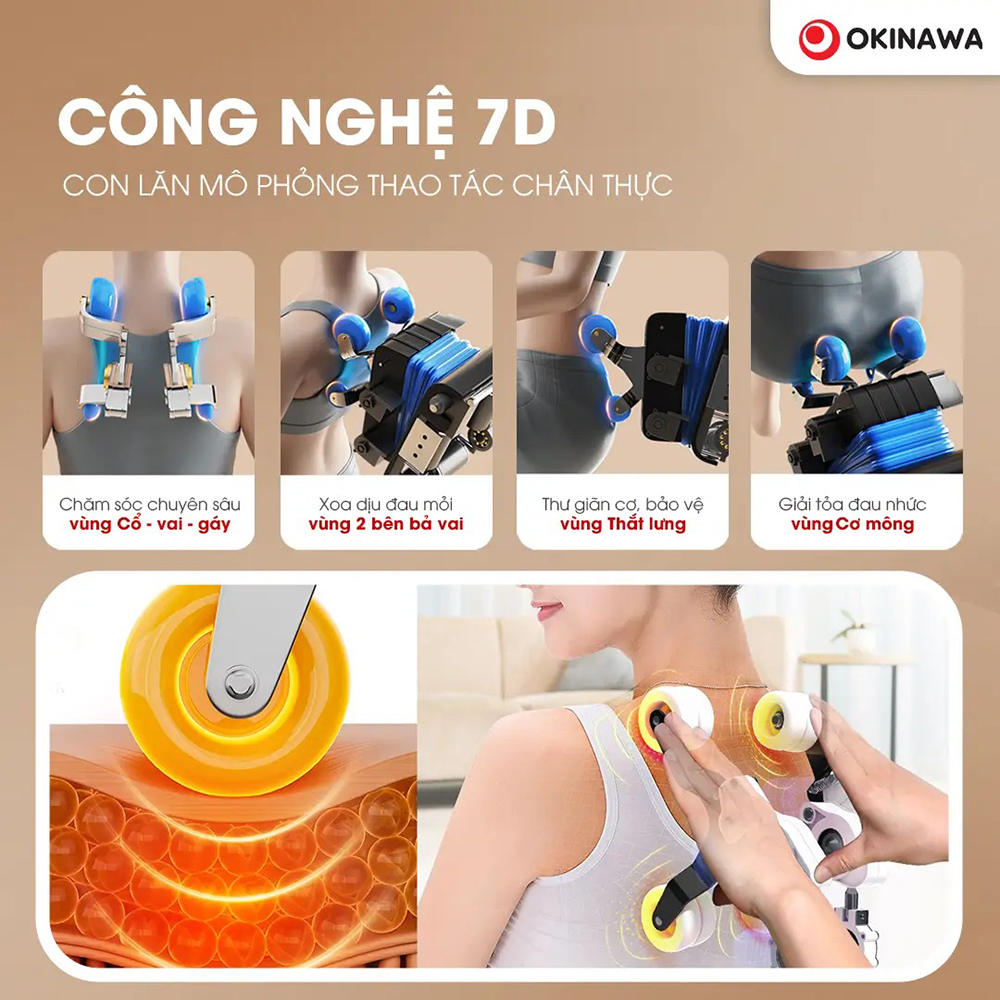 ghế massage Okinawa OS-399 5