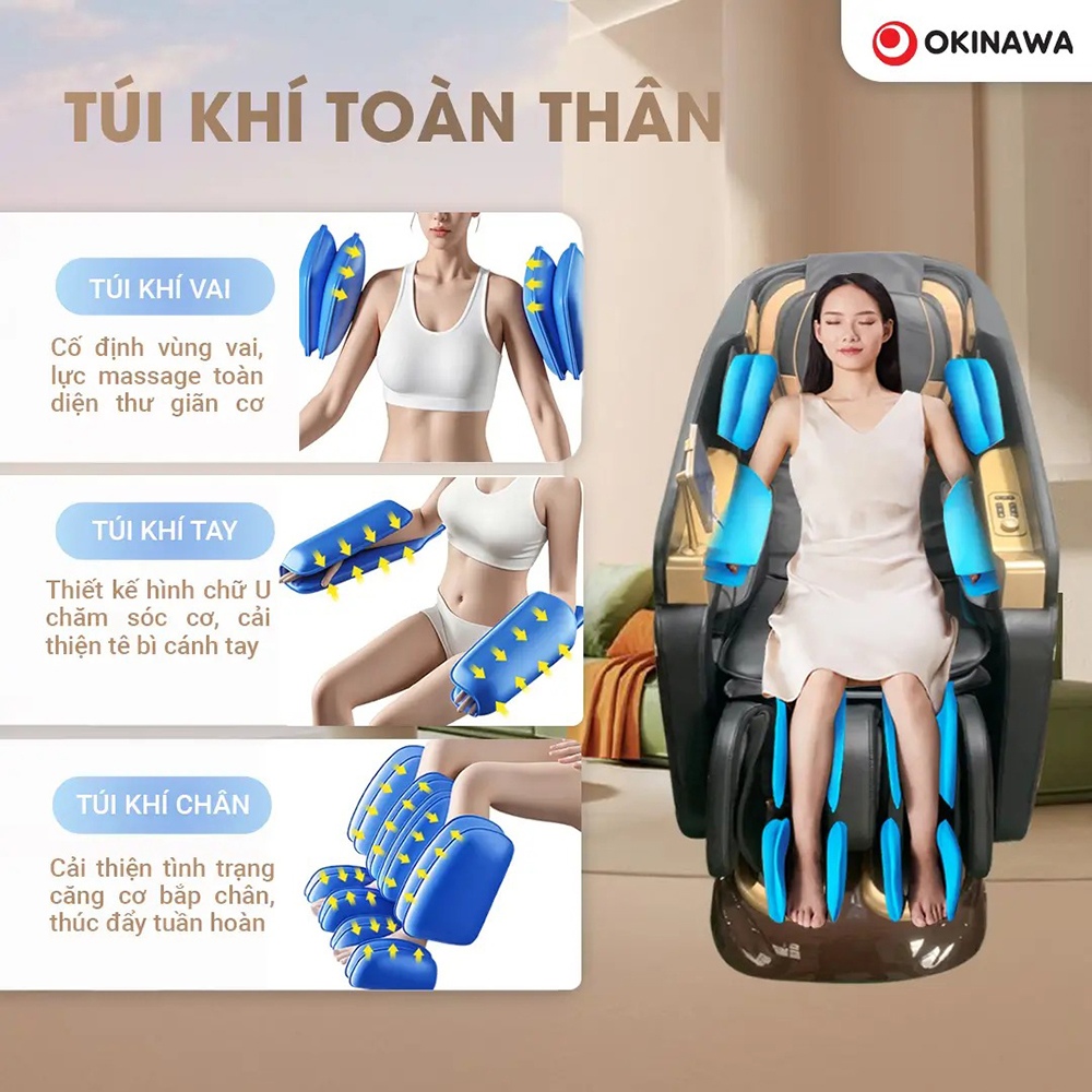 ghế massage Okinawa OS-399 9