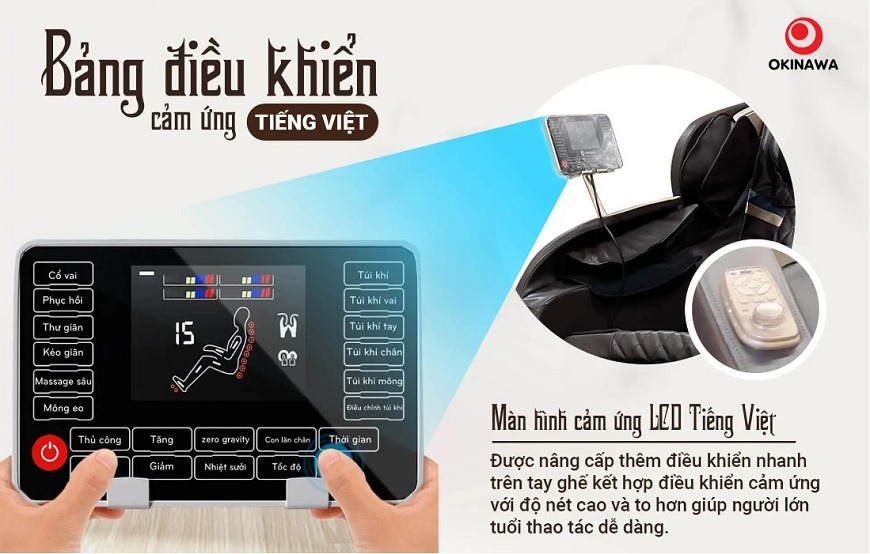 ghế massage Okinawa OS-402 4