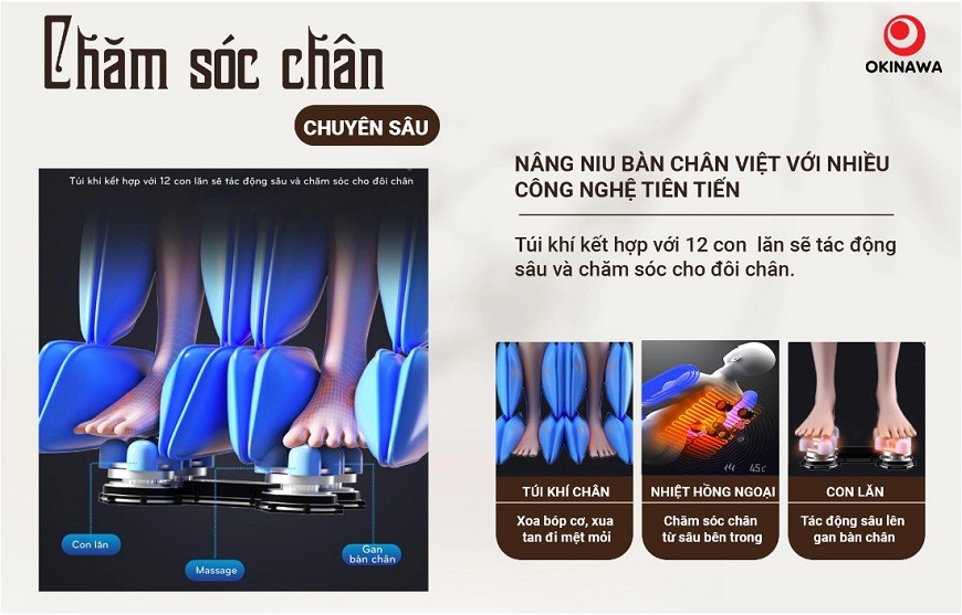 ghế massage Okinawa OS-402 5