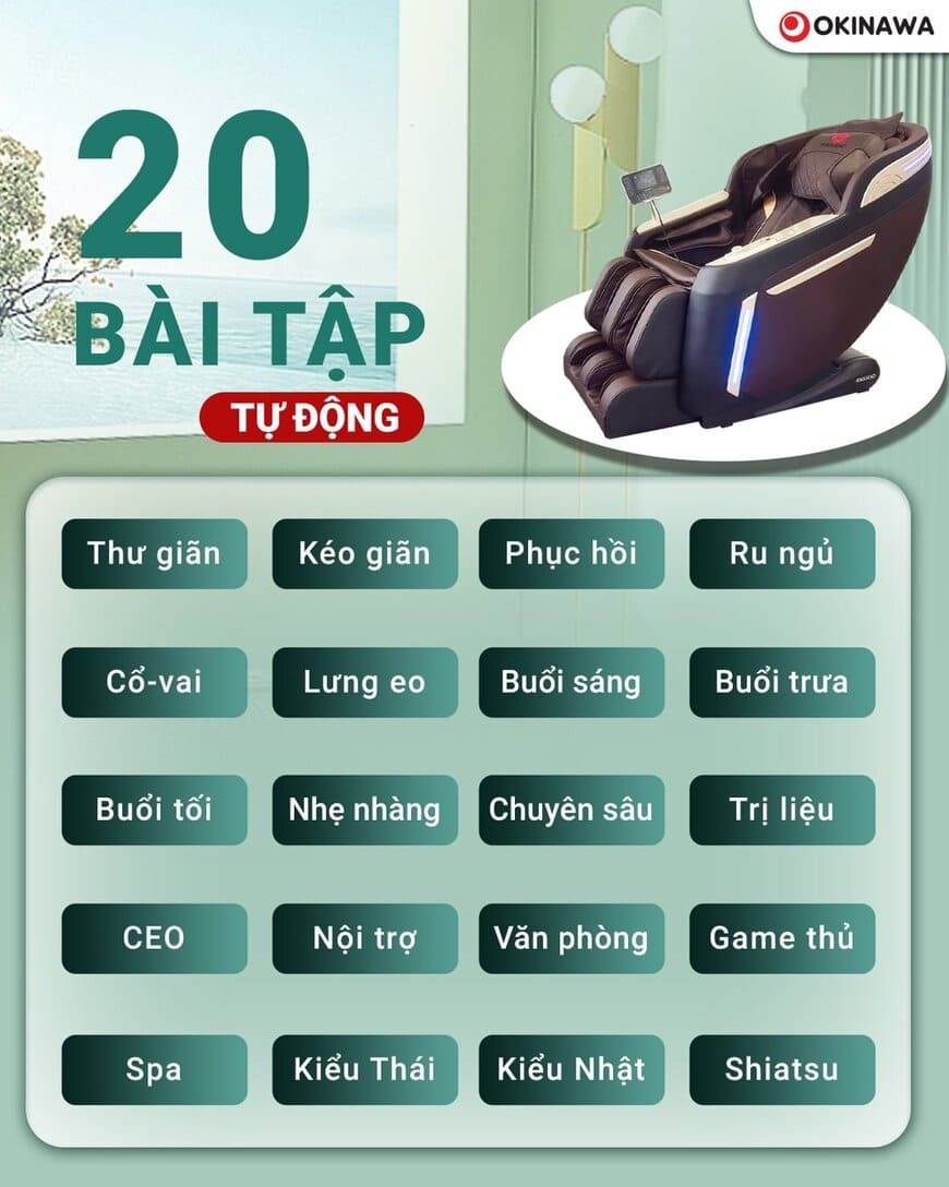 ghế massage Okinawa OS-410 PRO 5