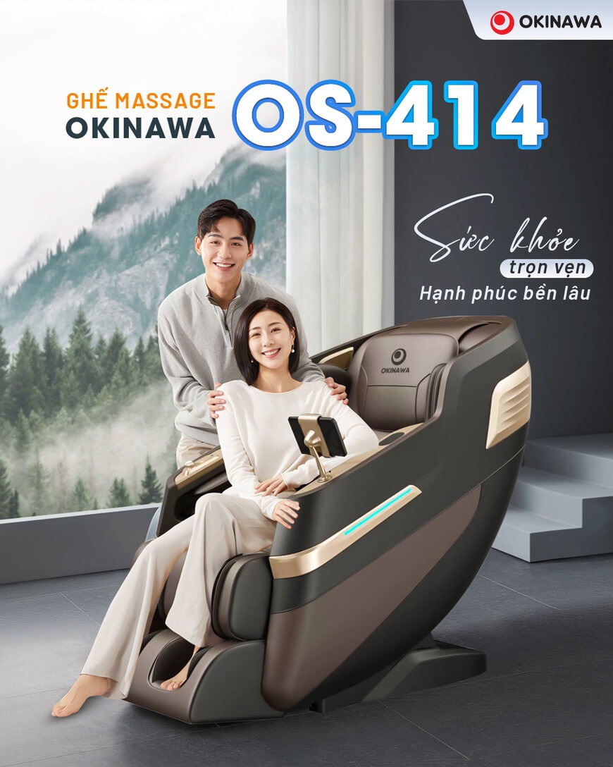ghế massage Okinawa OS-414 PRO 1