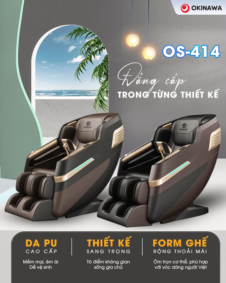 ghế massage Okinawa OS-414 PRO 12