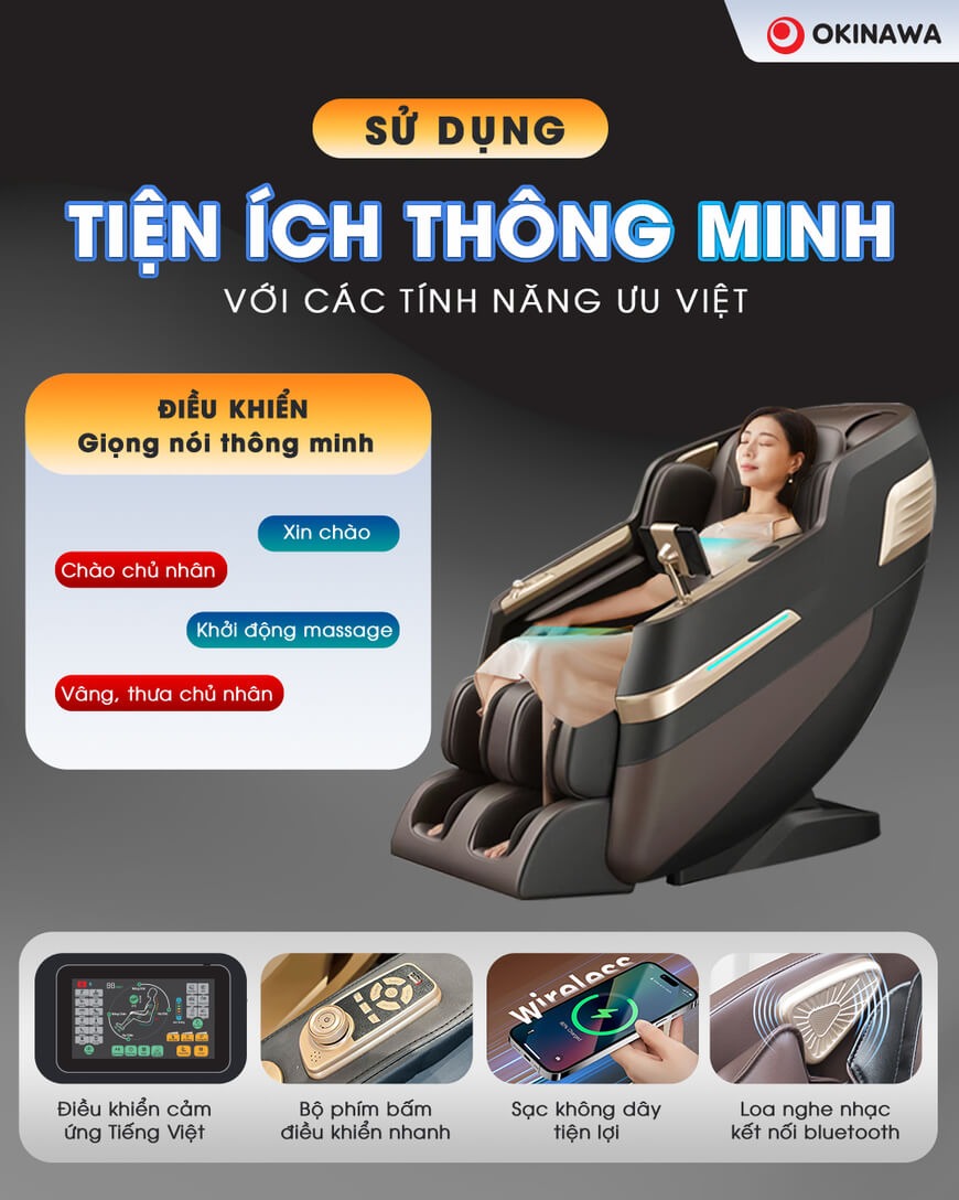 ghế massage Okinawa OS-414 PRO 13