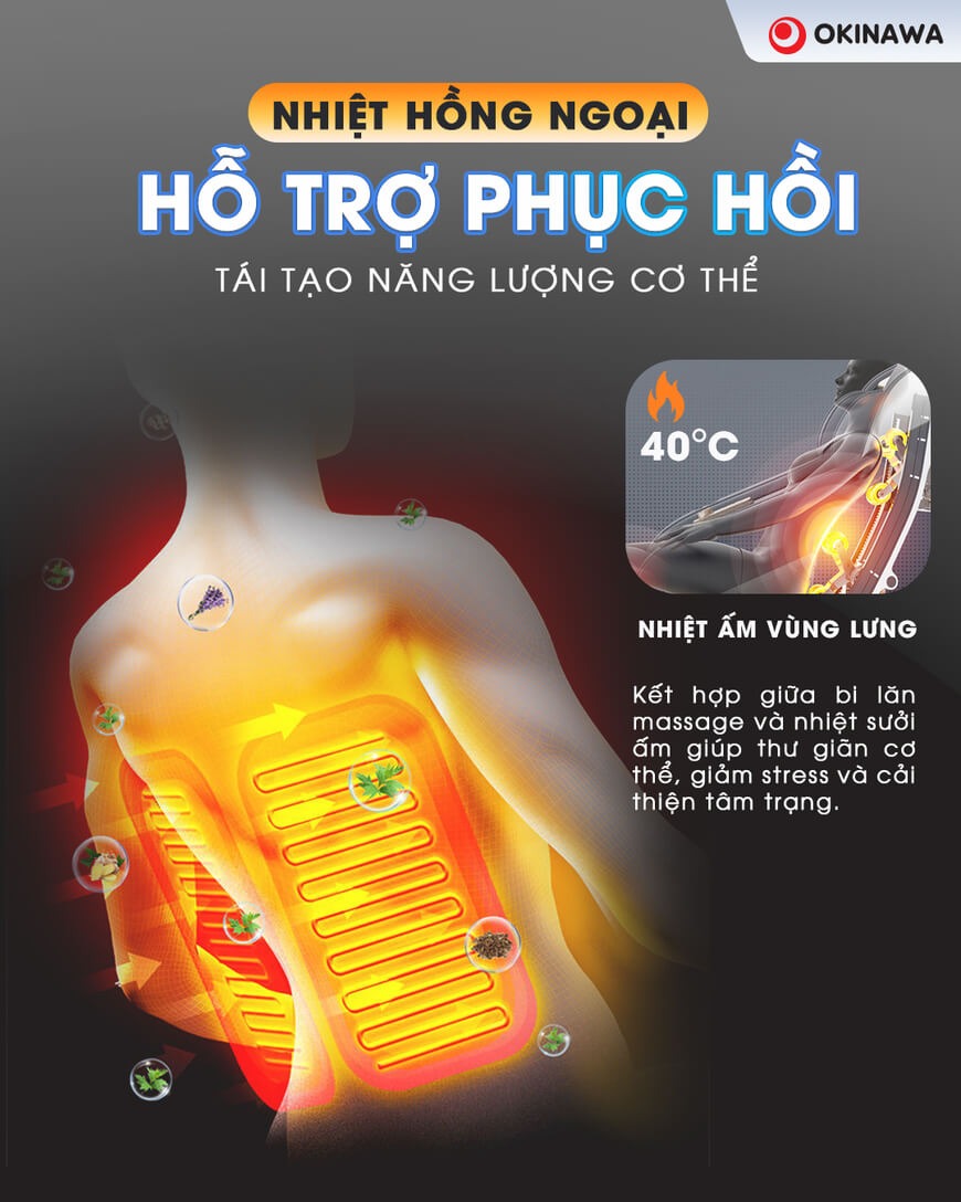 ghế massage Okinawa OS-414 PRO 8