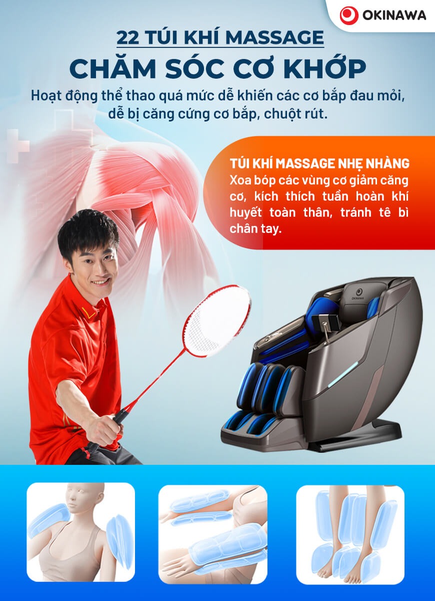 ghế massage Okinawa OS-416 PRO 11